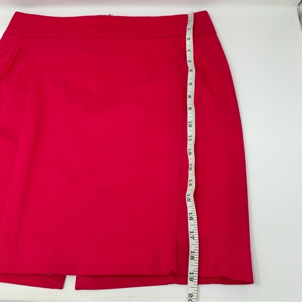 Express Cotton Fuchsia Stretchy Pencil Skirt Women’s Size 4 - Picture 4 of 8